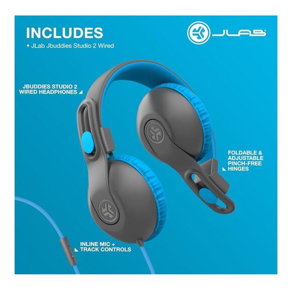 JLAb JBUDDIES on Ear kids Headphones. NWT - Picture 3 of 3